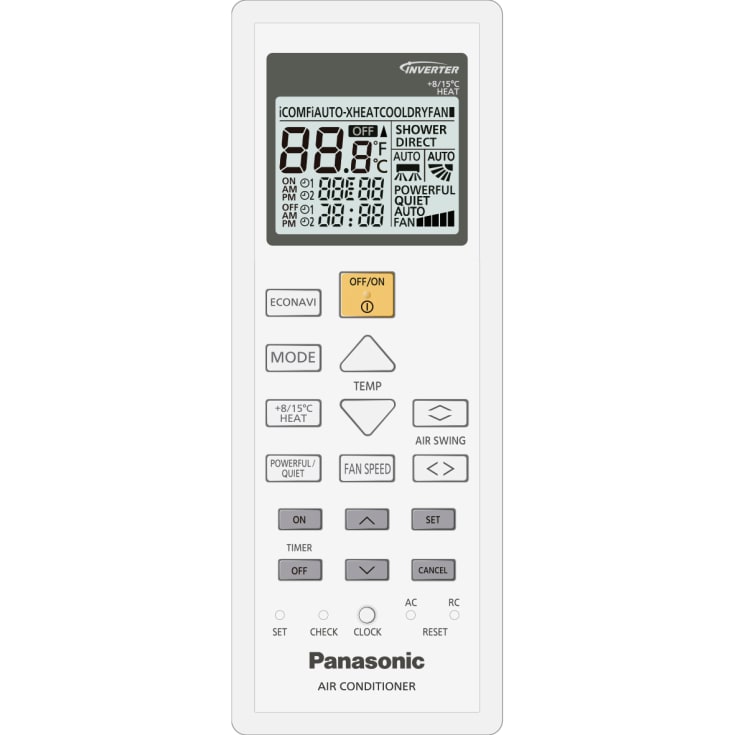 Panasonic Fjernbetjening ACXA75C02250