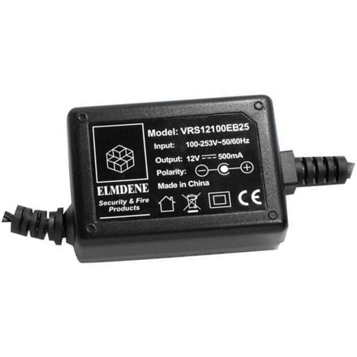 Strömförsörjning 12V 1A för Wbox analog kamera, VRS121000E