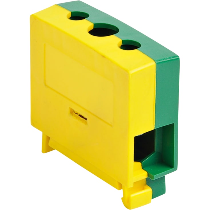 Katko Clamp Cu KC1x35PE 2,5-35 mm², skrue PZ2, gul/grønn
