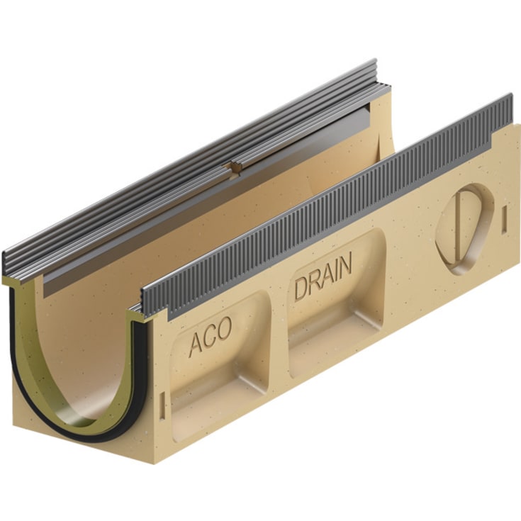 Aco Drain Multiline Seal In V100S afløbsrende, 50 cm, polymerbeton