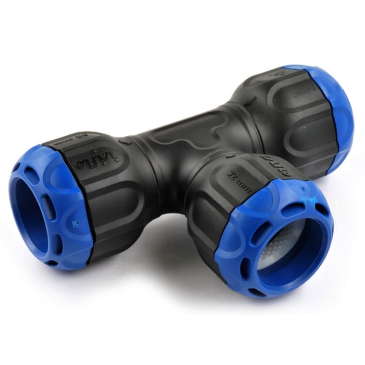 Isiflo Sprint 50 mm T-stykke, kompositt, PN16