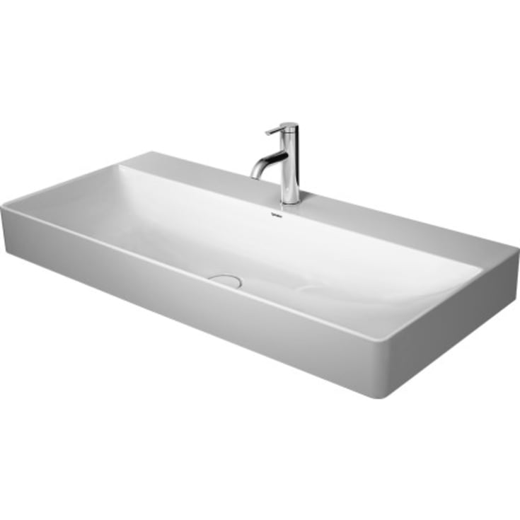 Duravit DuraSquare møbelservant, 100x47 cm, med wondergliss, hvit