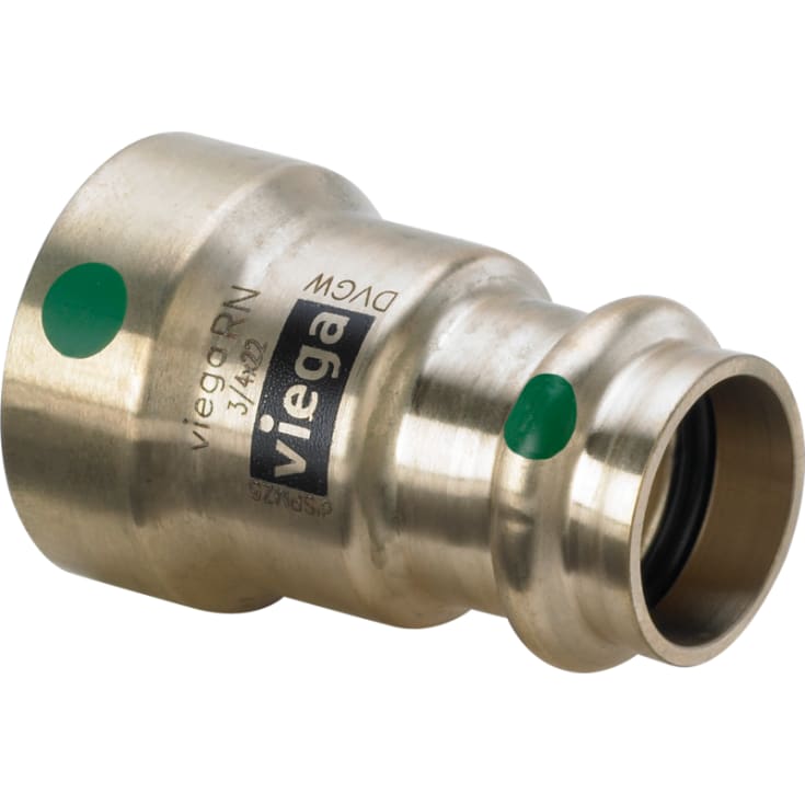 Megapress overgangsstykke 35 x 1,1/4 m/n