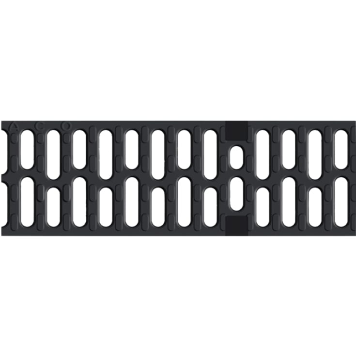 Aco Drain Drainlockrist V100 støbejernsrist, 50 cm, støbejern