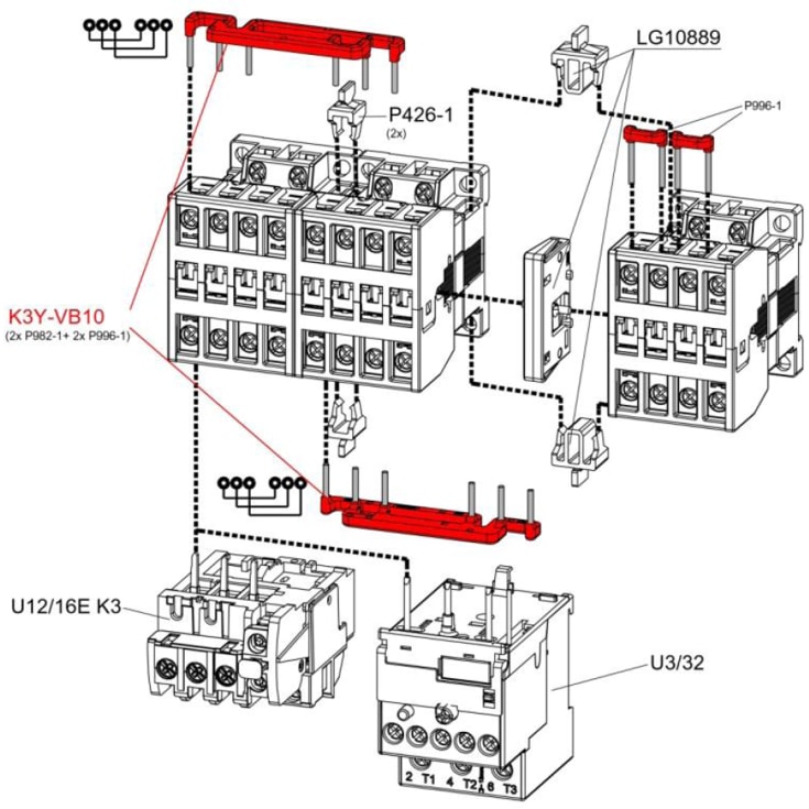 REVERSE.KIT F. K3-10 - K3-22