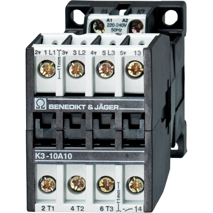 KONTAKTORKONTROLL REST.3NO+1NC 230V
