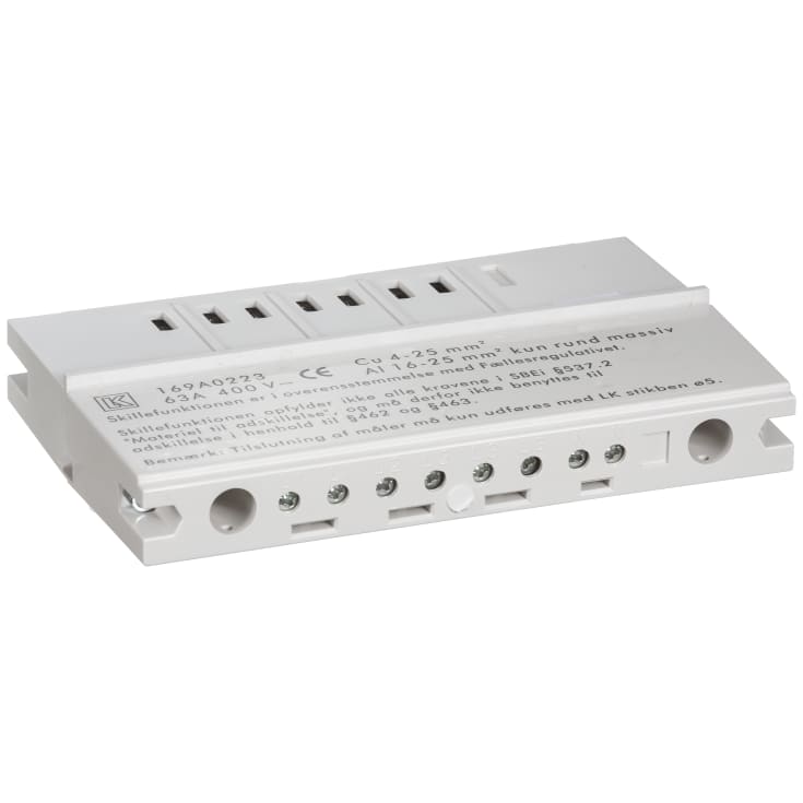 LK målerstikdåse til målerskabe 16CU/25AL