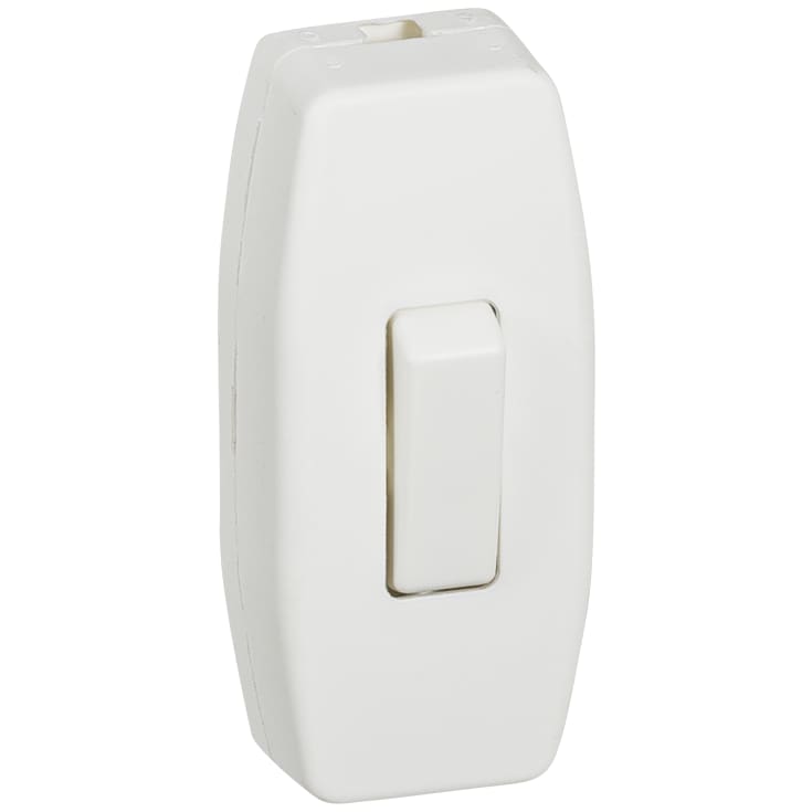 LK Gennemgangsafbryder, hvid