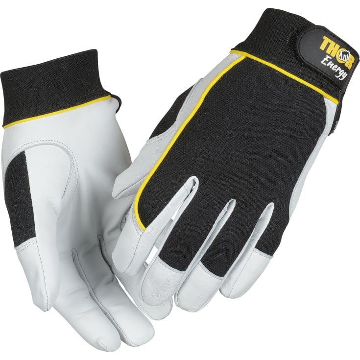6 par Thor Energy Rico getskinnshandskar, st. 8