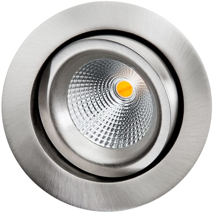 SG Armaturen Junistar Isosafe indbygningsspot, børstet stål