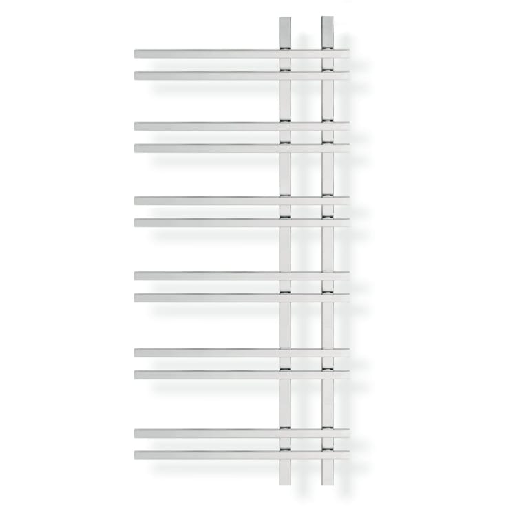 Svedbergs Vento håndklædetørrer, kombi, 55x120 cm, krom