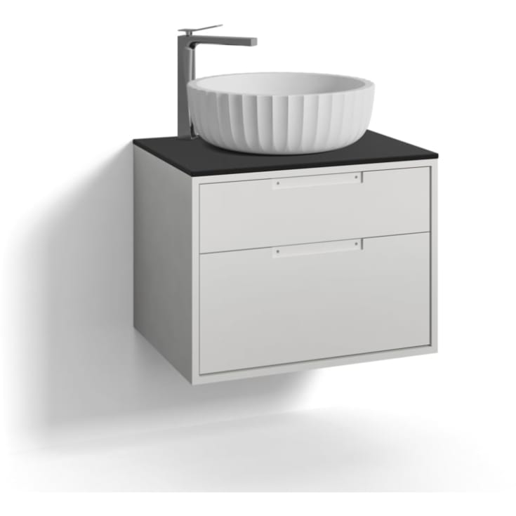 Svedbergs Sirius bordplade, 60x46 cm, sort