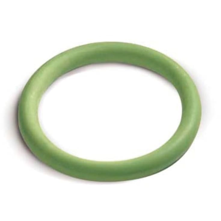 28 mm Inox/Stål O-ring grønn