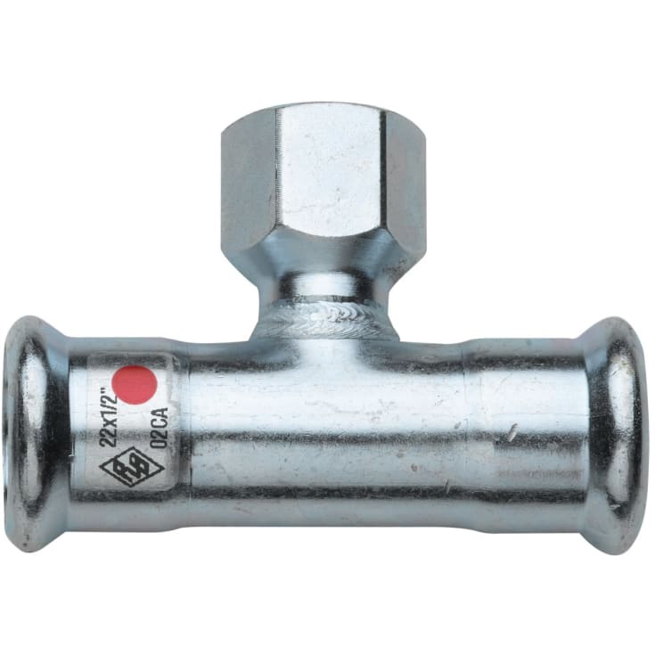 35 x 3/4" x 35 mm TURBO Steel tee