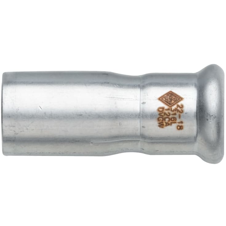 42 x 35 mm TURBO Inox reduktion nippel/muffe