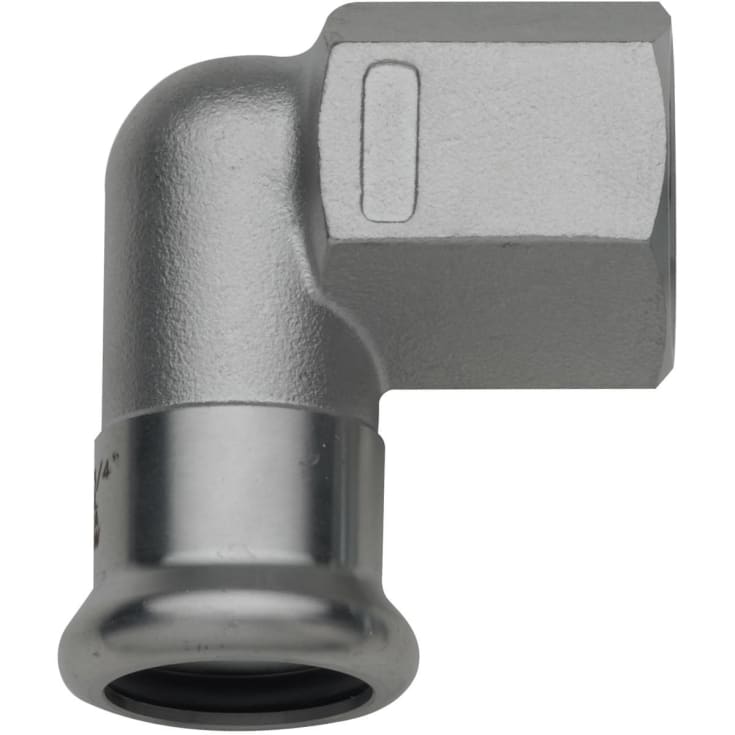 15 x 1/2" TURBO Inox bøjning muffe