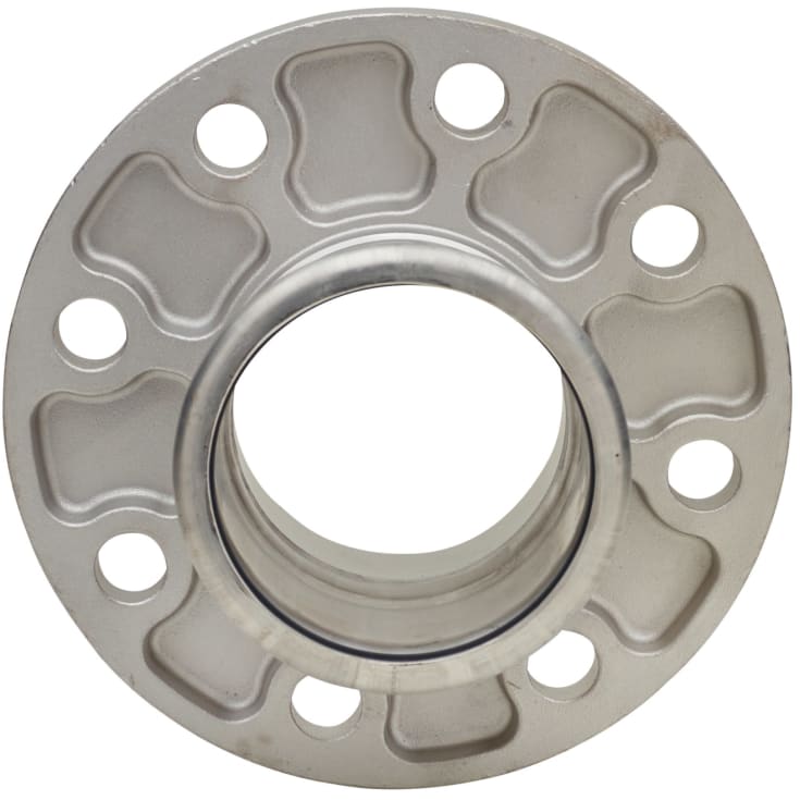 89 mm TURBO Inox-overgangsflens, DN80