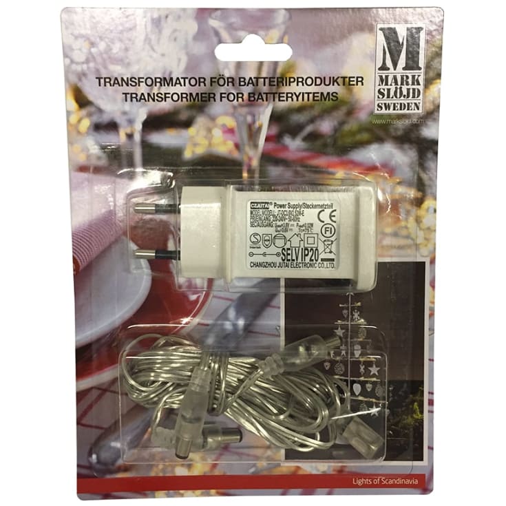 Markslöjd transformer til erstatning af batteri