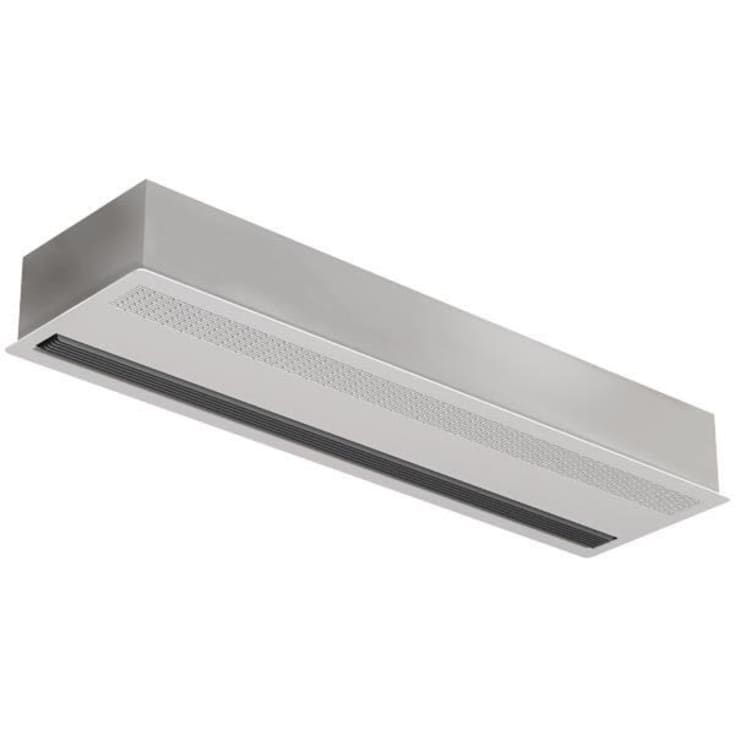 Lufttæppe FRICO AR215W, Horisontal montage, indbygning