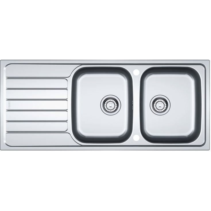Franke Spark SKX 621 kjøkkenvask, 116x50 cm, rustfritt stål