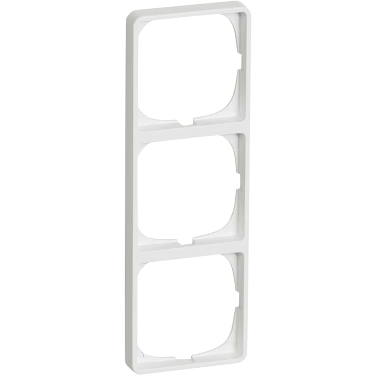 LK Fuga Baseline 50 ramme, 3 modul, hvid