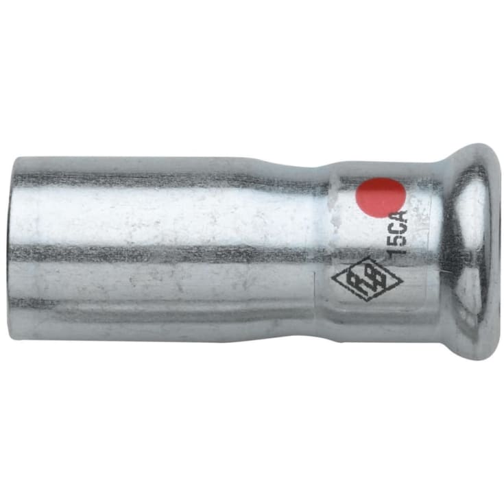 28 x 18 mm TURBO Stål reduksjonsnippel/hylse