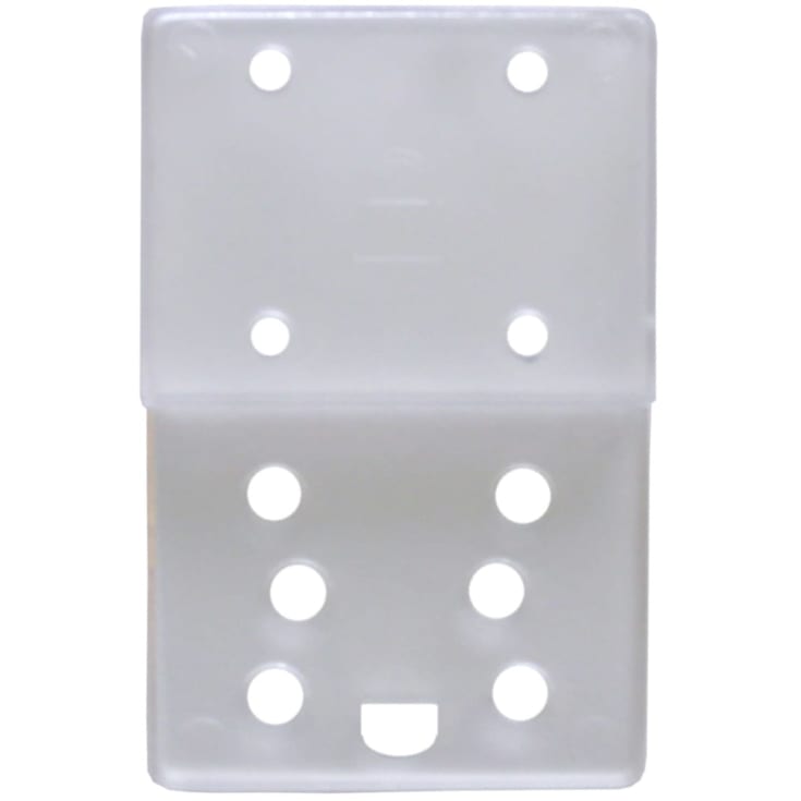 Elworks Stikkontaktlås, 1½ modul, Transparent