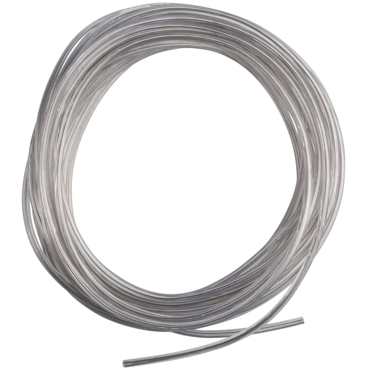 Rund plastkabel PKL 2x0,75 mm², transparent, 10 meter