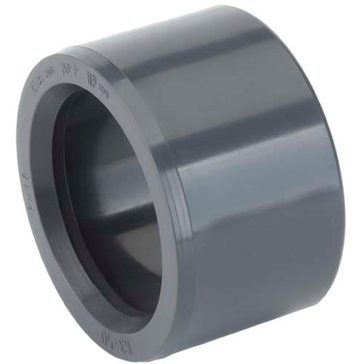 TP PVC-U Reduktionsstykke d63x50