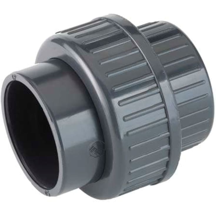 TP PVC-U union d20, klæbemuffe. Med o-ring.