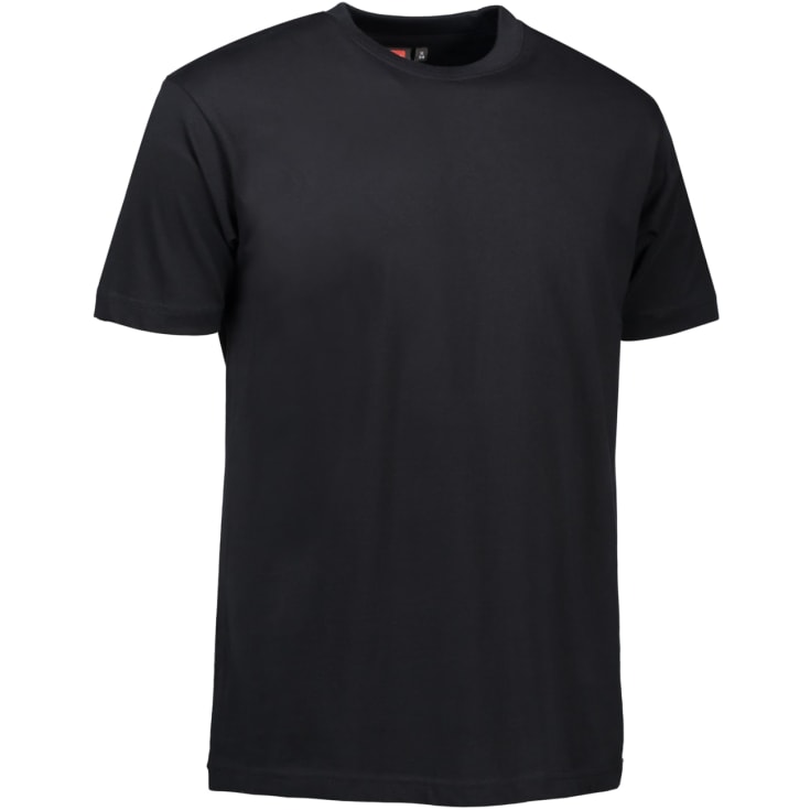 ID T-Time t-shirt, sort, str. 3XL