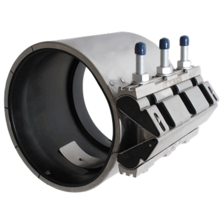 Repaflex 219-229/210 mm reparationsmuff, rostfri