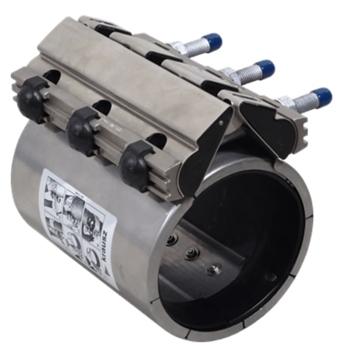 Repaflex 124-146/210 mm reparationsmuff, rostfri