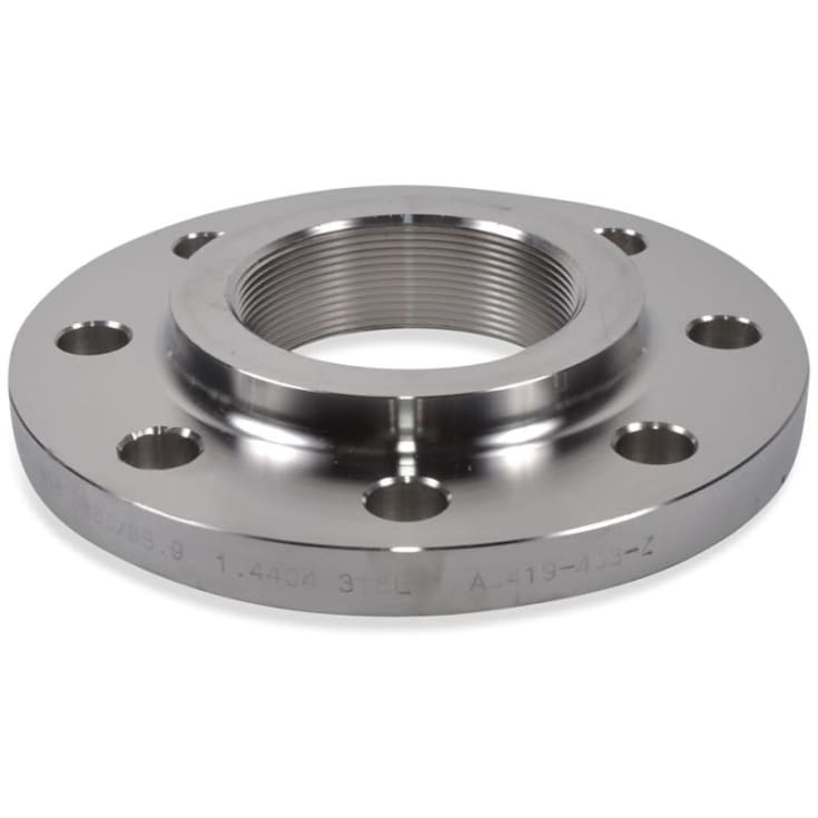 3" Gevindflange AISI 316L DIN 2566 EN1092-1 PN10-16