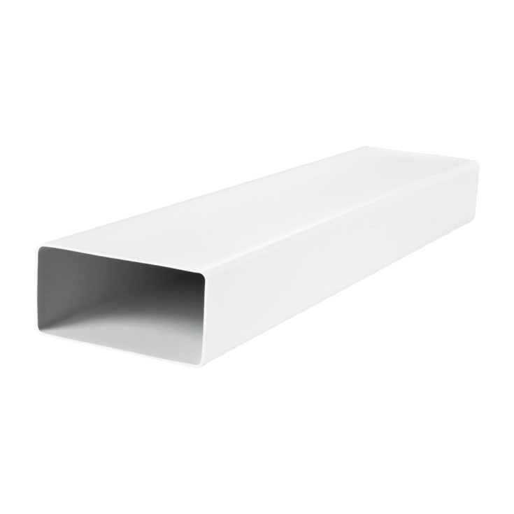 Duka rektangulär ventilationskanal, 110x55 mm, 1000 mm