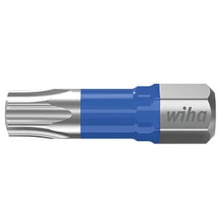 6 stk Wiha T-slagbits 25 mm, torx 15