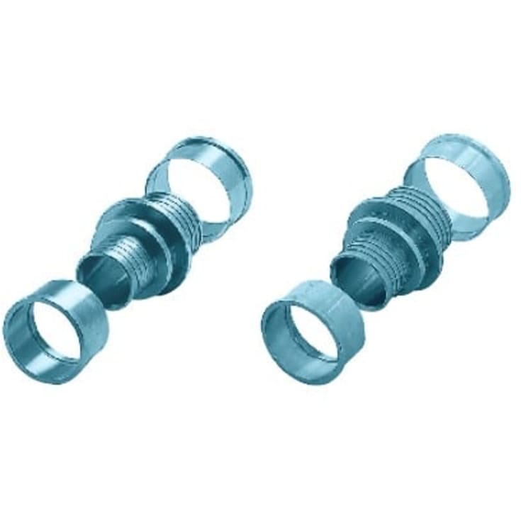 Pressfitting Sanitær reduktionsnippel, til brugsvand og varmeanlæg, 63x50 mm