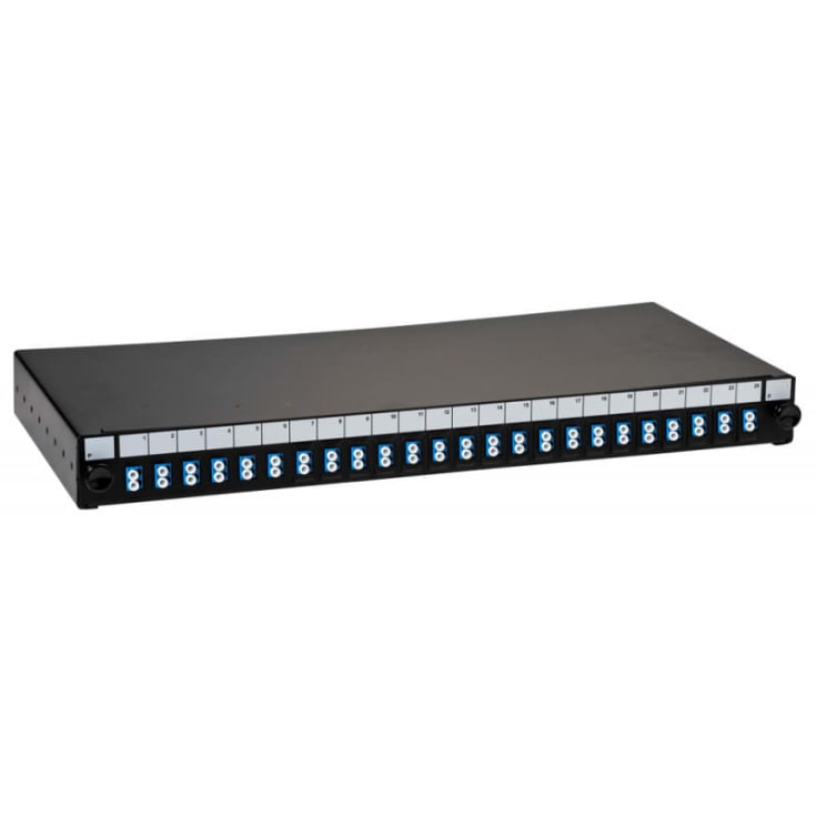 Fiber uttrekksboks montert 24xLC dupleks SM