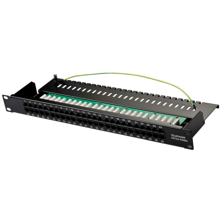 Telepatchpanel 50 Port 1HE