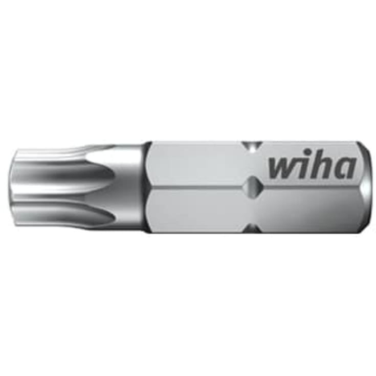 Wiha bits 25 mm, 1/4", TORX® T20, 100 stk. i boks
