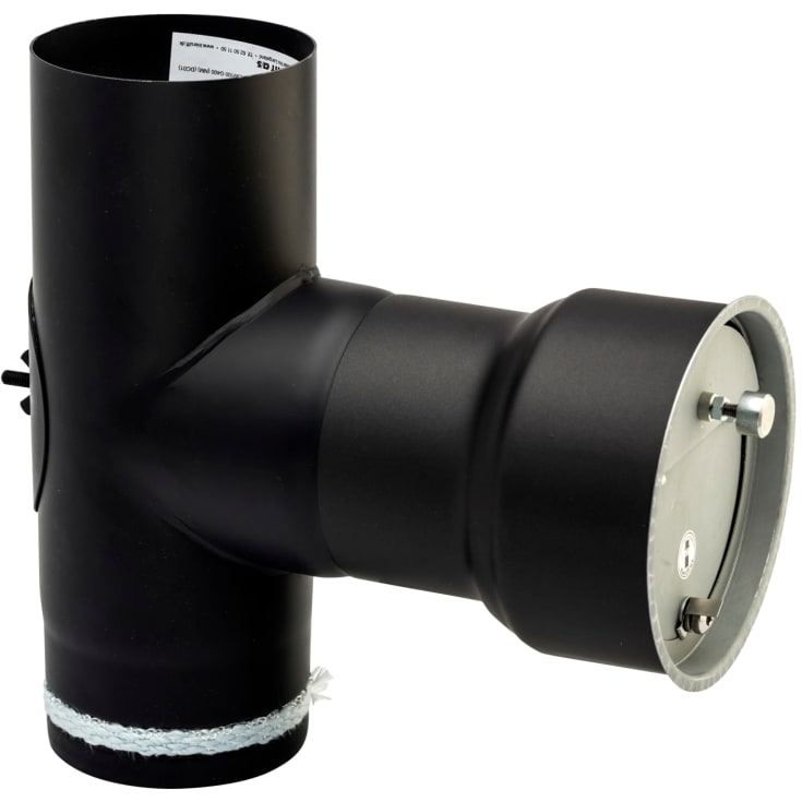 100mm Metalbestos inspektionsstykke m/trækstab og kera pakning