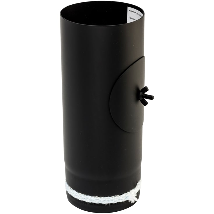 100mm Metalbestos længde 250mm m/renseklap og keramisk pakning