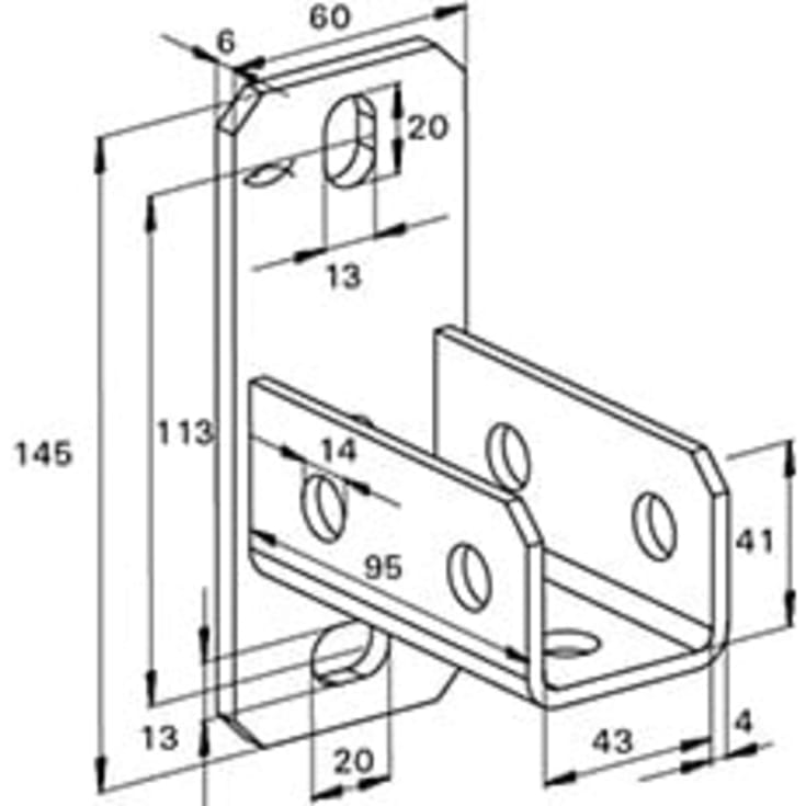 SF L 41 montageflange