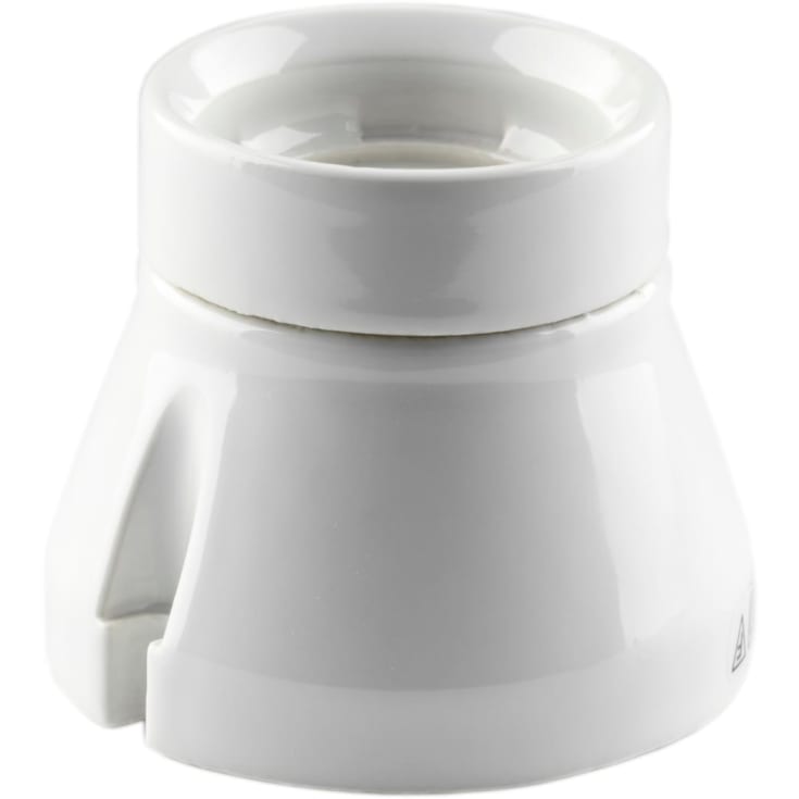 Ifö Electric loftfatning, Ø6,5 cm, hvid