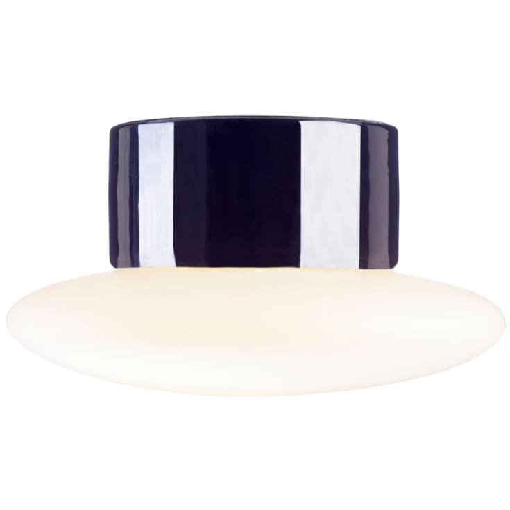 Ifö Cairo loftlampe, Ø20 cm, sort/opal