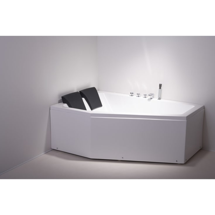 MaXXwell Firenze badekar m/armatur, 171x115 cm