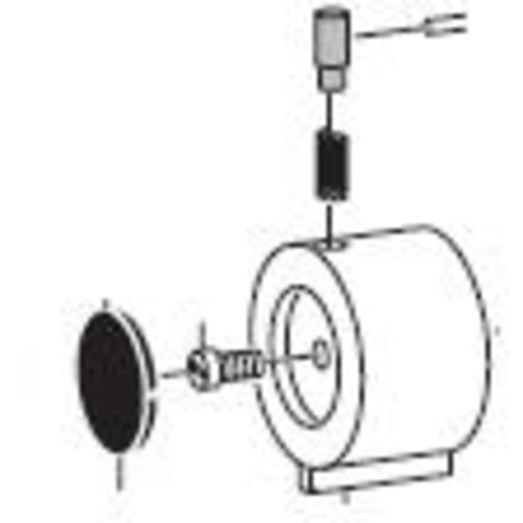 Børma greb med spareknap, kold