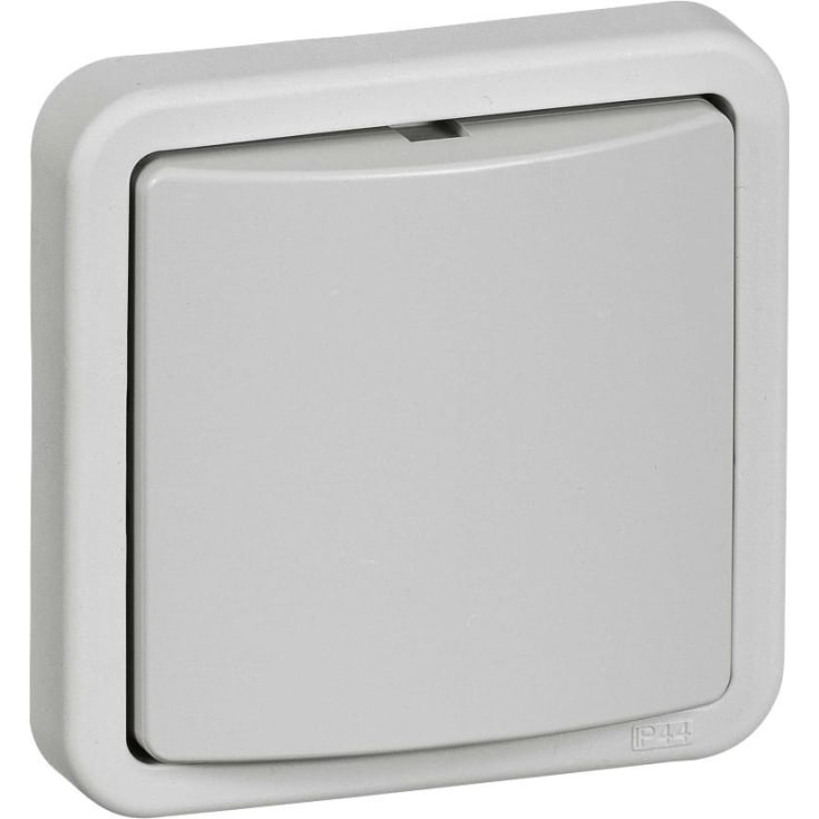 LK Opus 74 blænddæksel udendørs, lysegrå