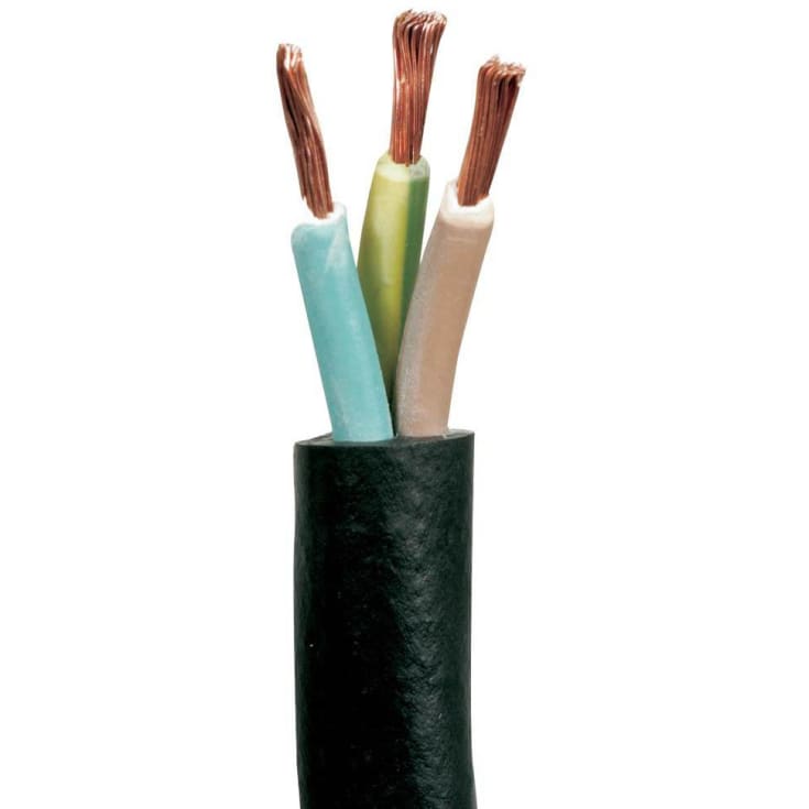 Prysmian H07RN-F gummikabel, 3G1,5 mm², 10 meter