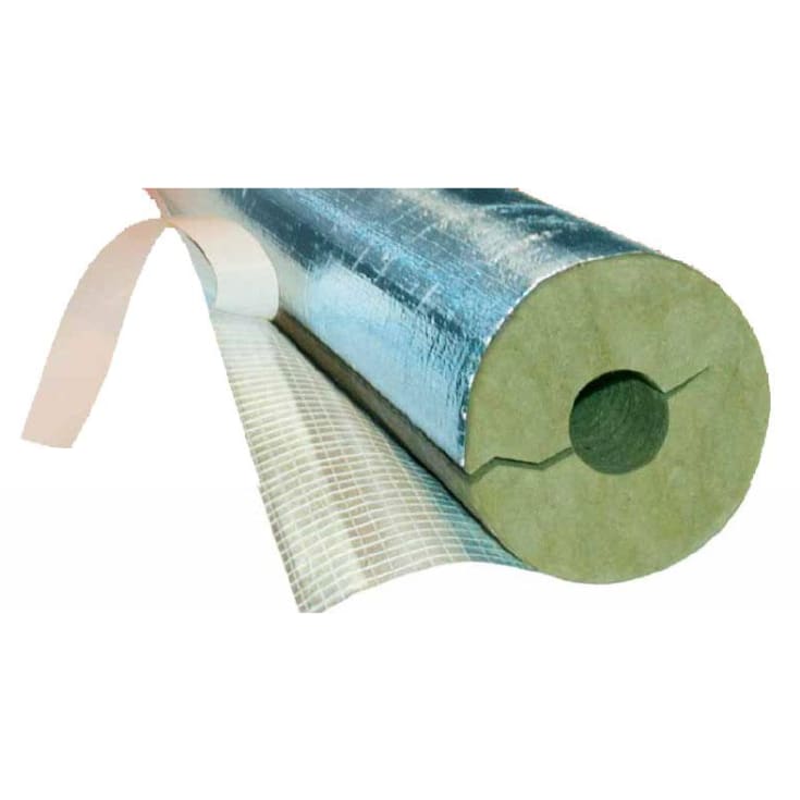 Rockwool Flex rørskål med tape til 28 mm rør, 30 mm isoleringstykkelse, 1 meter